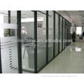 KL-V70 factory direct price room divider customizable aluminum frame single tempered glass office high partition wall